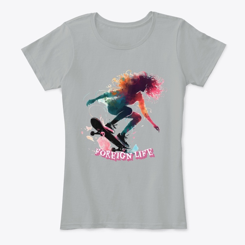 Foreign Life Skater Girl 1