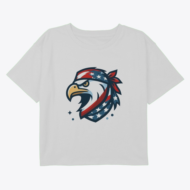 2025 Eagle Bandana July 4th Tee