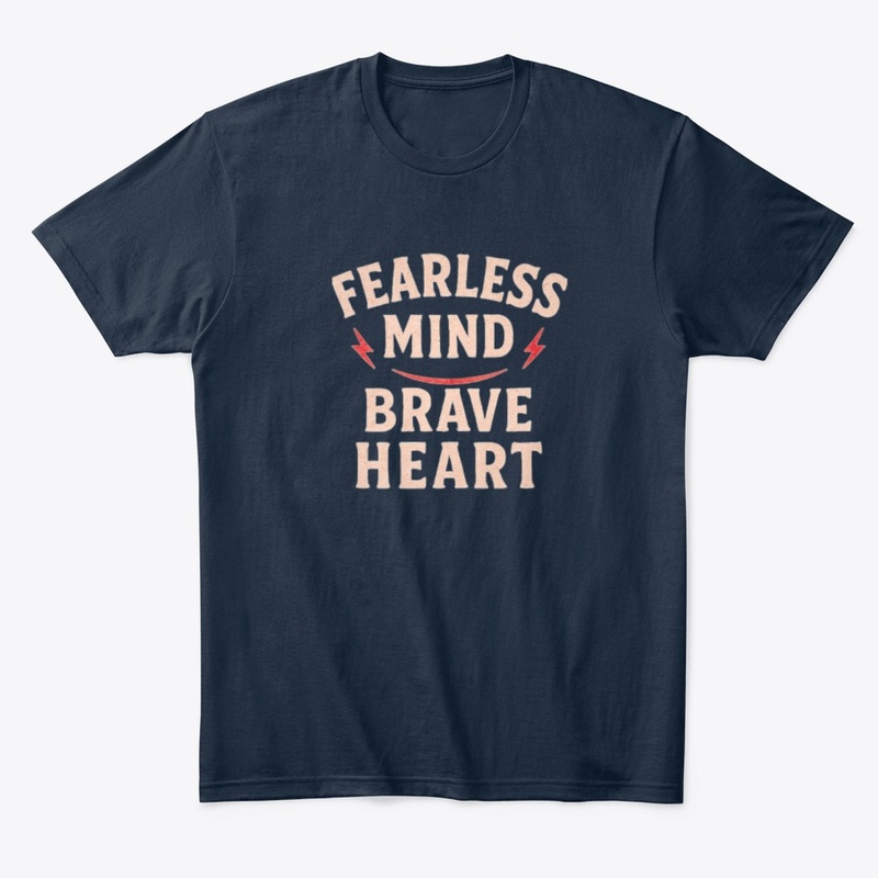  Fearless Mind Brave Heart Hoodie.