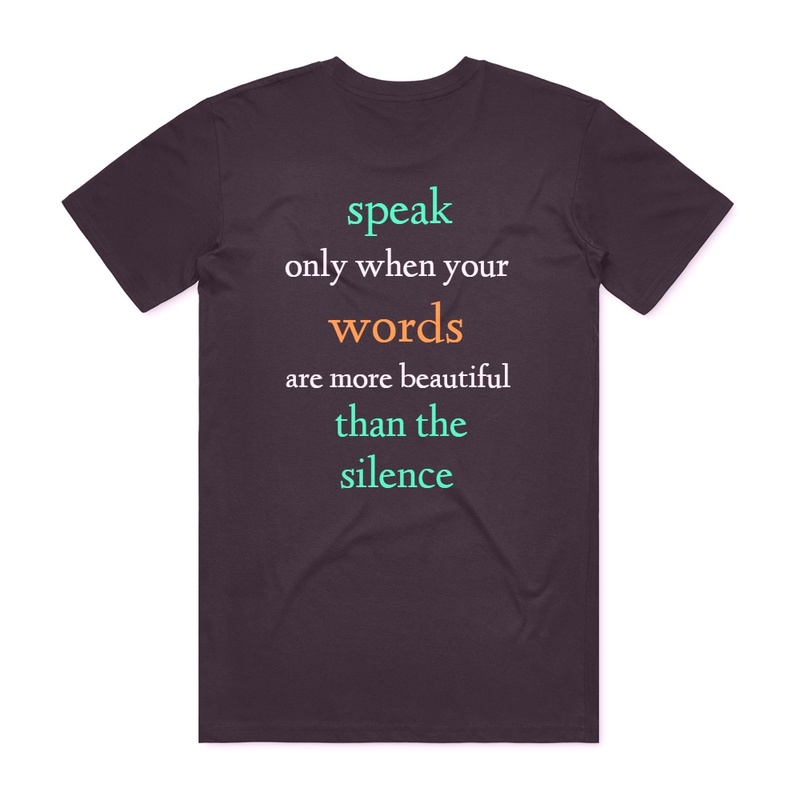 speak only when