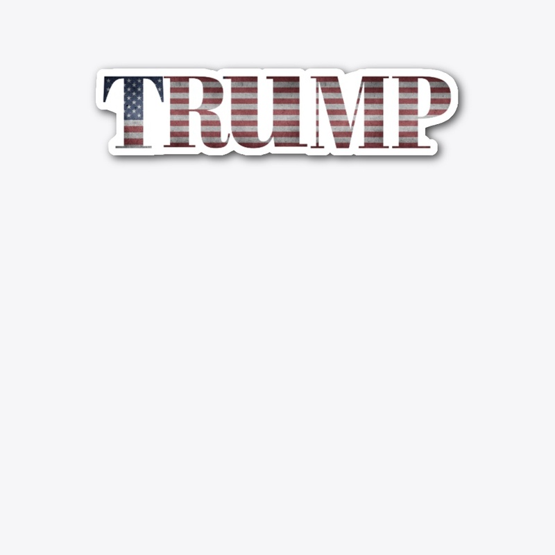 Vintage American Flag TRUMP