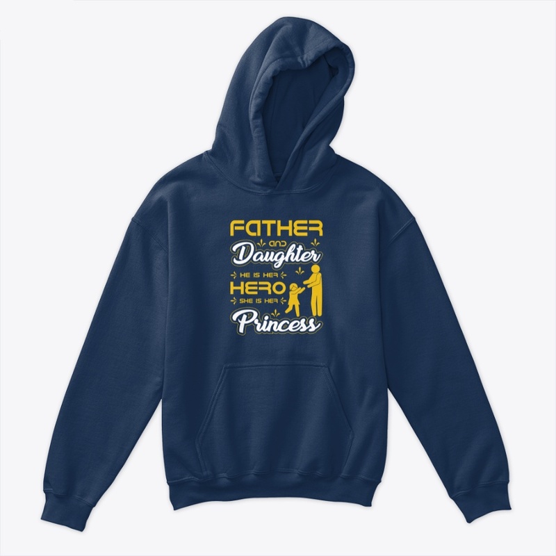Father and Daughter T Shirt Design