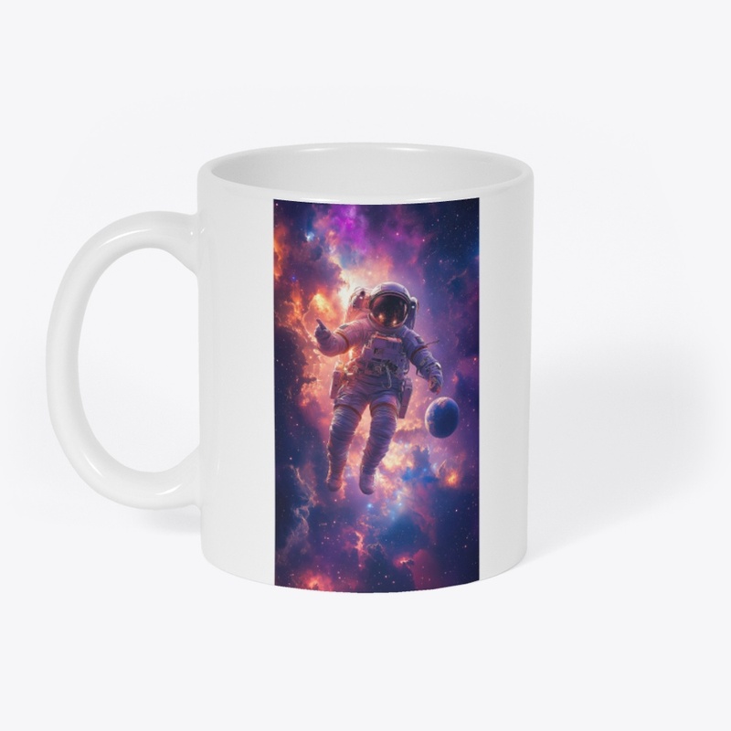 Astronaut Fly To The Universe
