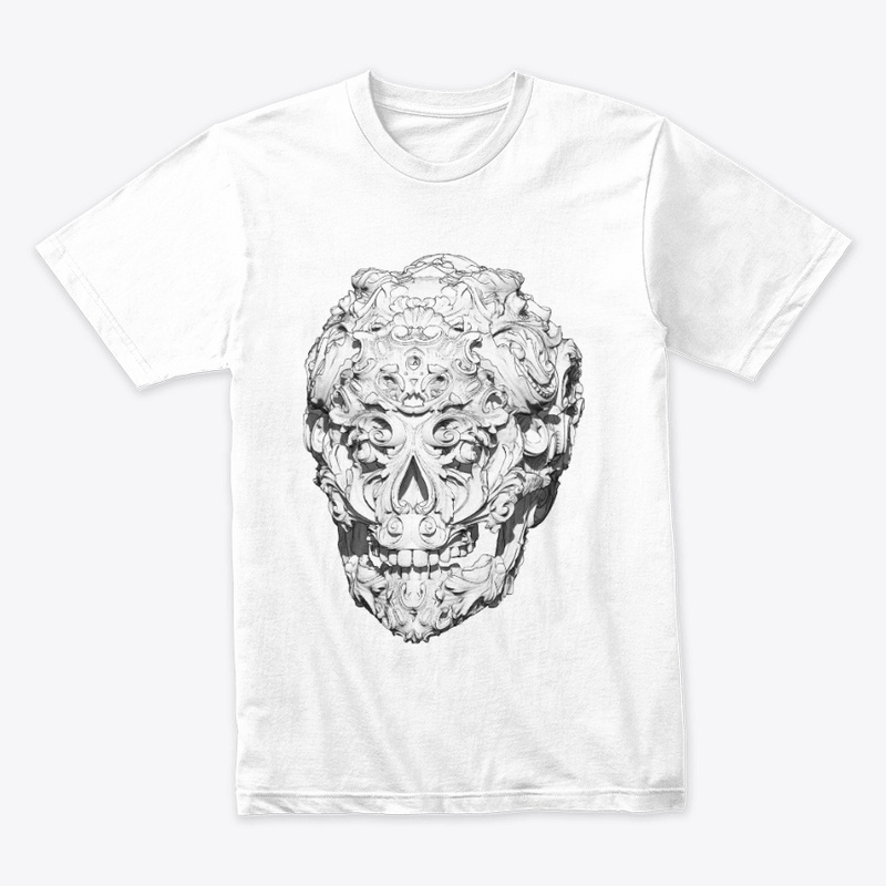 Carved Pattern King head by CrownPeople