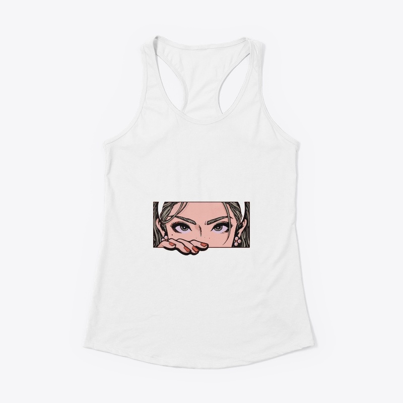 Illustration eye  girl