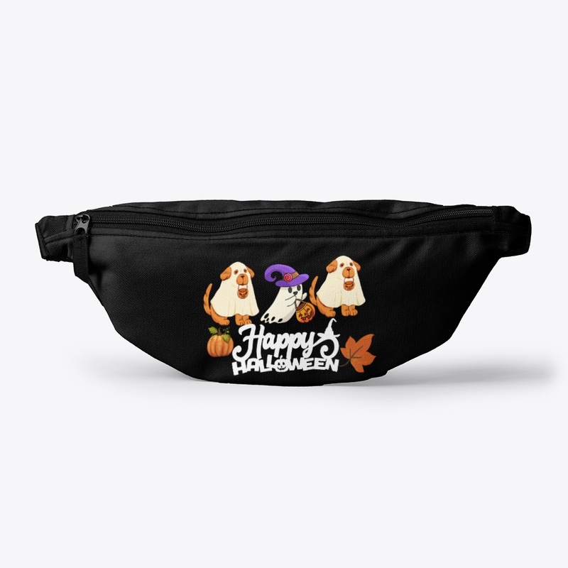 Halloween Ghost Dog T shirt 