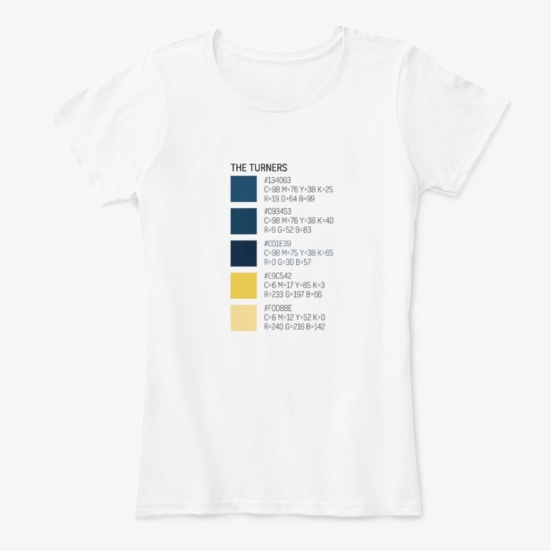 The Turners Band Merch - Color Codes