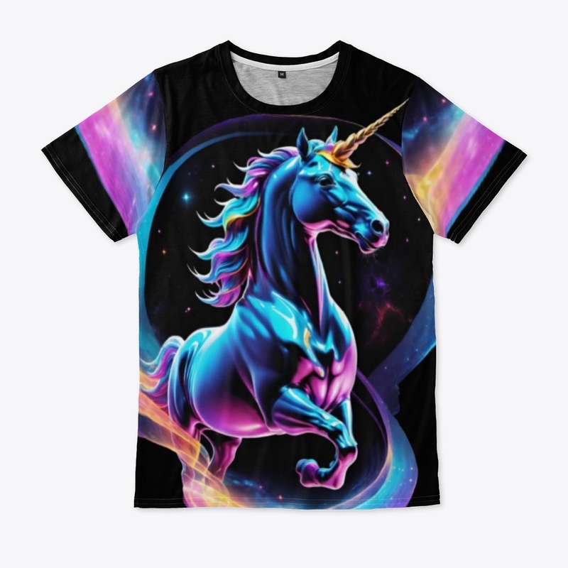 Cosmic universe space rainbow unicorn 