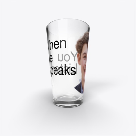 When He Speaks Standard T-Shirt Front