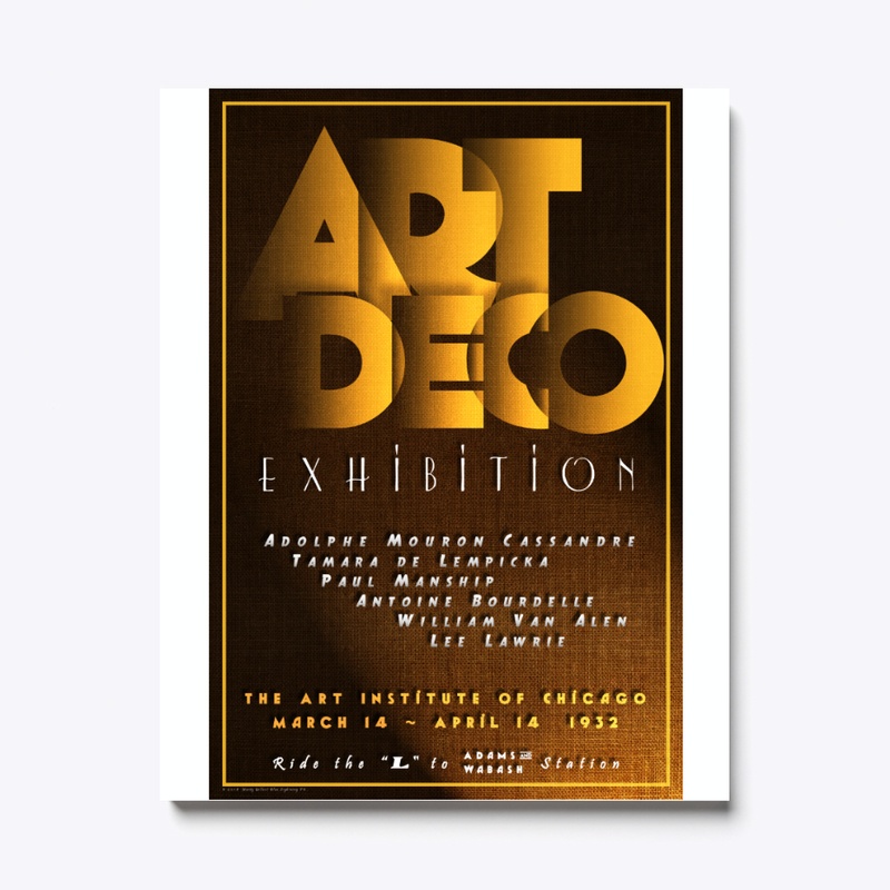Art Deco Exhibition Poster