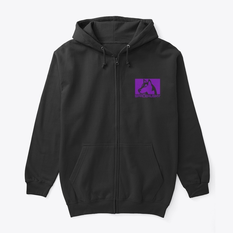 SpaceHusky Zip Hoodie