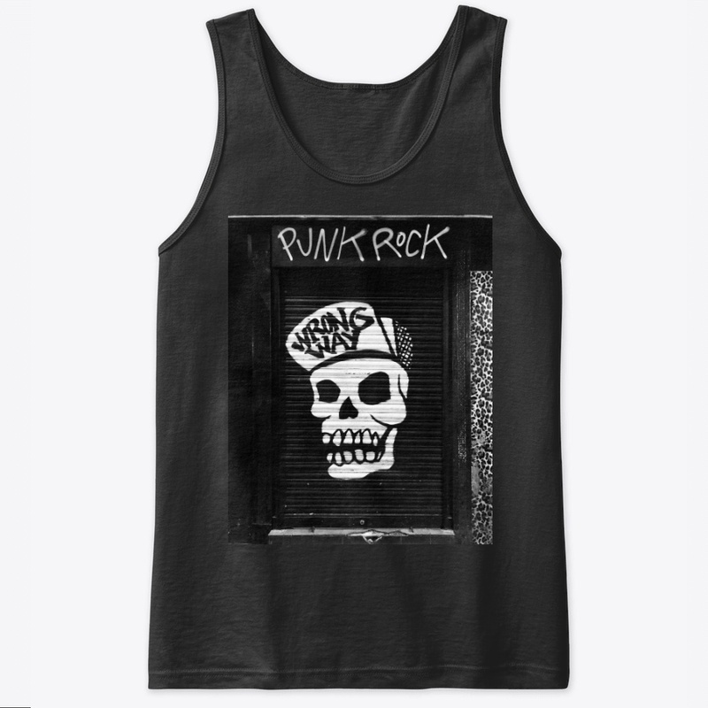 jogger and classic t-shirt punk rock