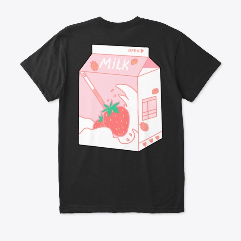 Strawberry Milk Wave Carton