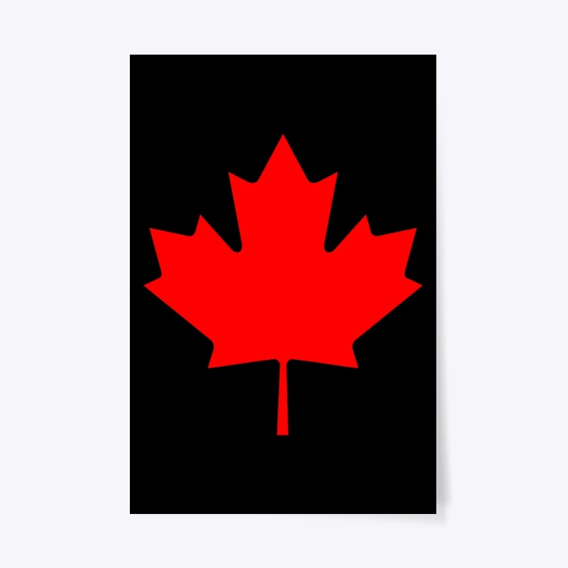 Red Canadian Maple Leaf