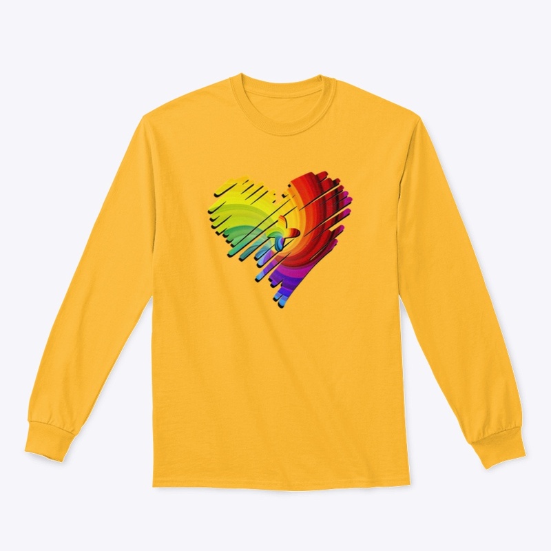 Tie Dye Heart <3