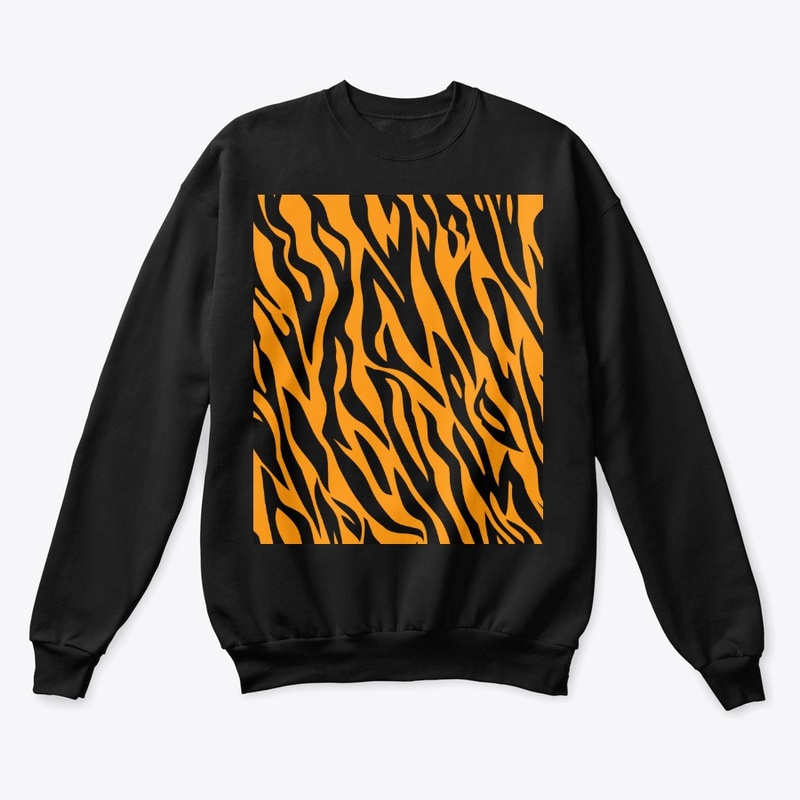 black and orange colorful shirts