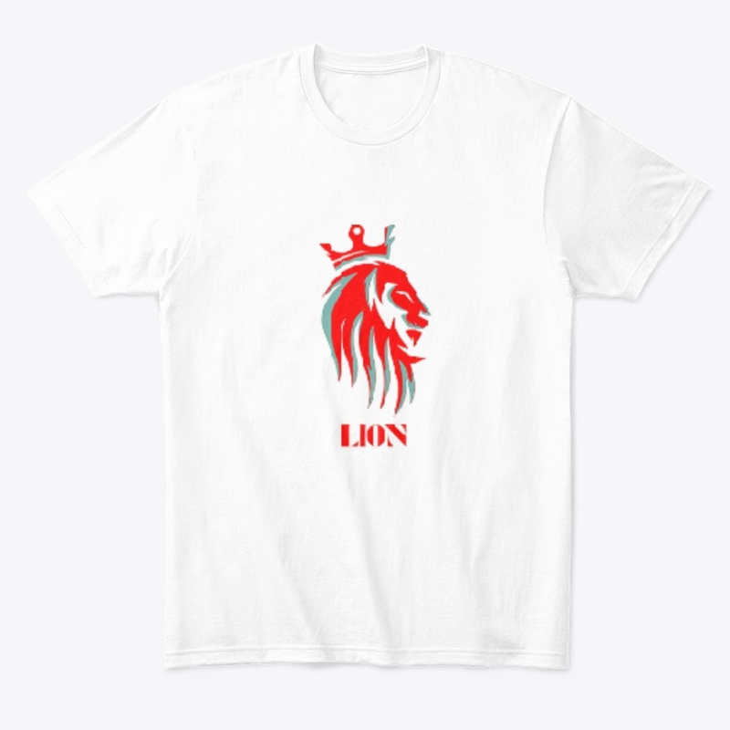 Lion logo t-shirt 