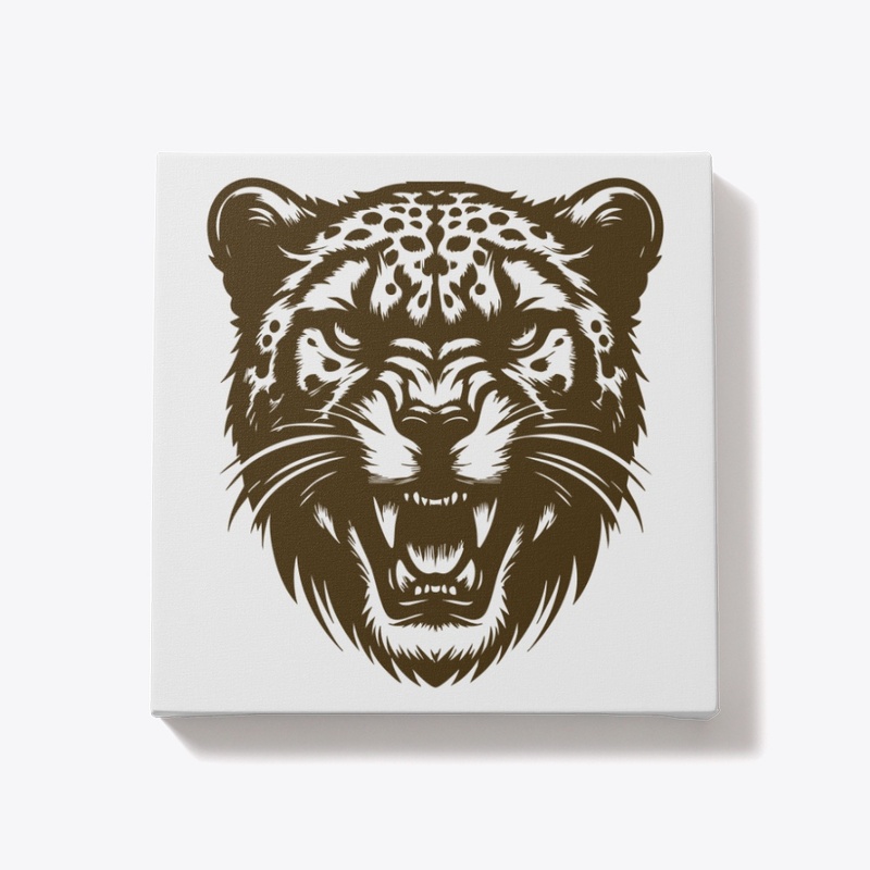 Fierce Angry Cheetah Artwork