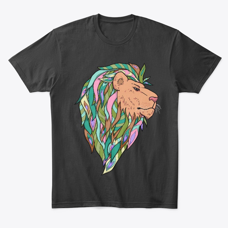 Peacock-Maned Lion