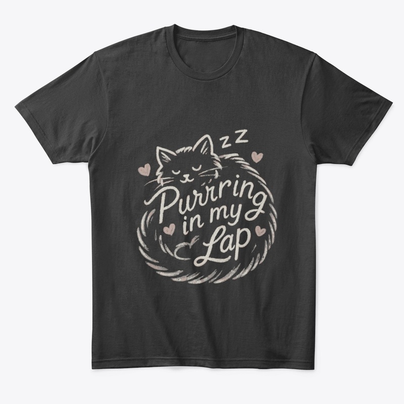 Purring in My Lap Cozy Cat Gift 