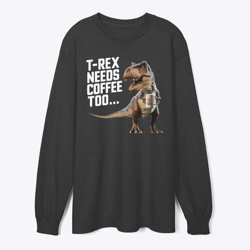 Jurassic Java Long Sleeve Tee