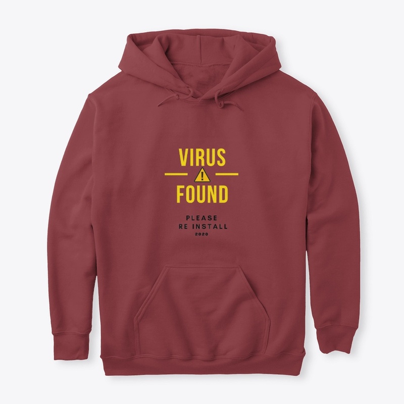 Virus Found Please Re Install 2020 - Blk