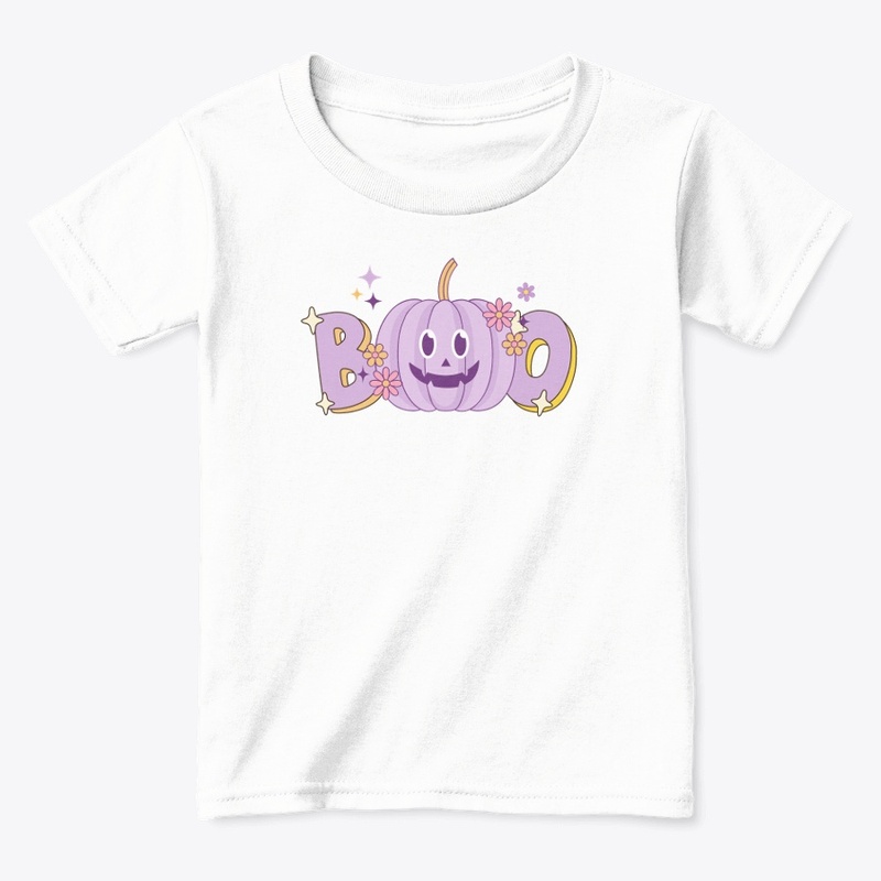 Cute "Boo" Pumpkin Toddlers T-shirt