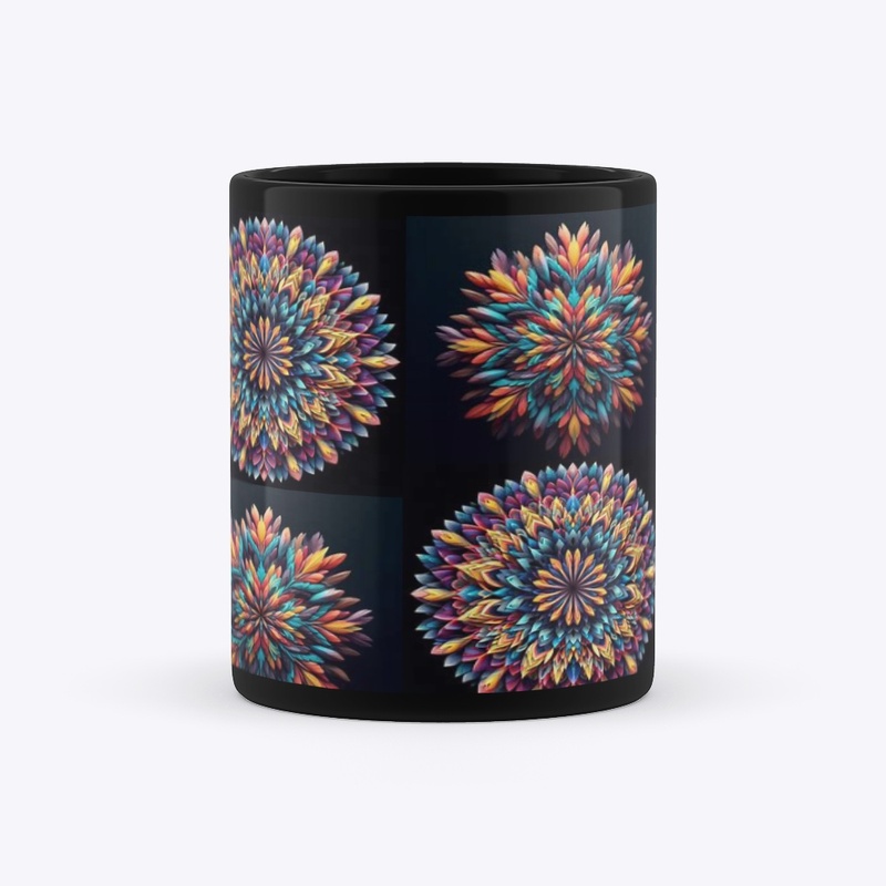 Vibrant Wheel of Art Mug