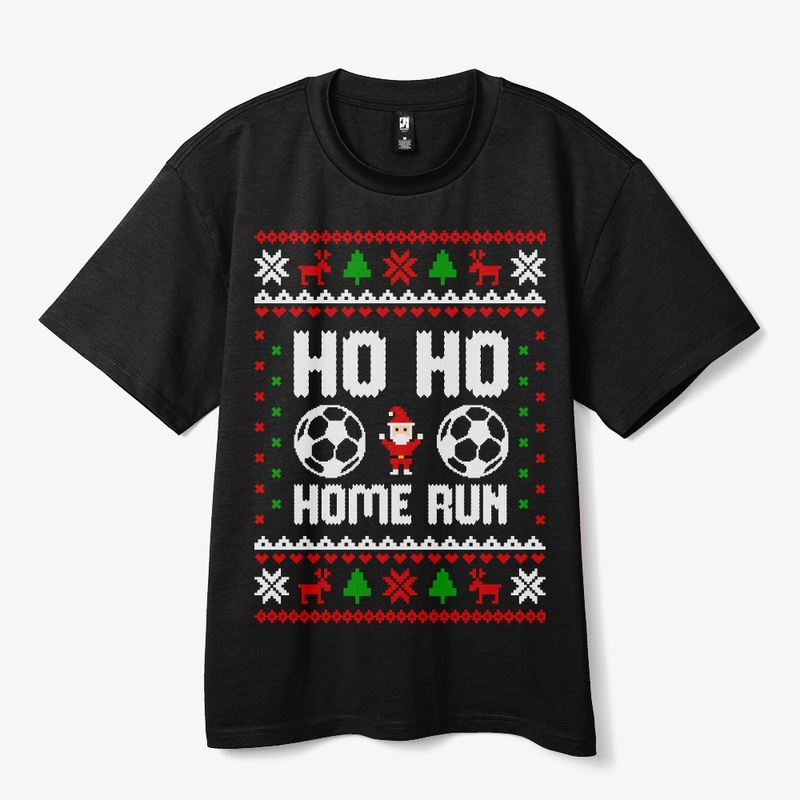 ho ho home run ugly sweater