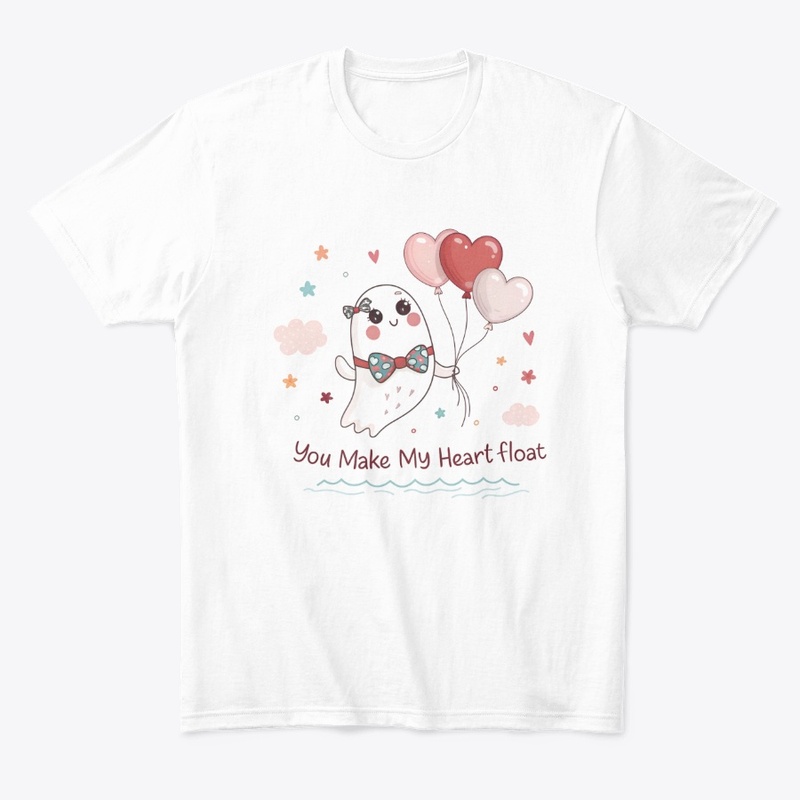 "Whimsical Cute Ghost T-Shirt 