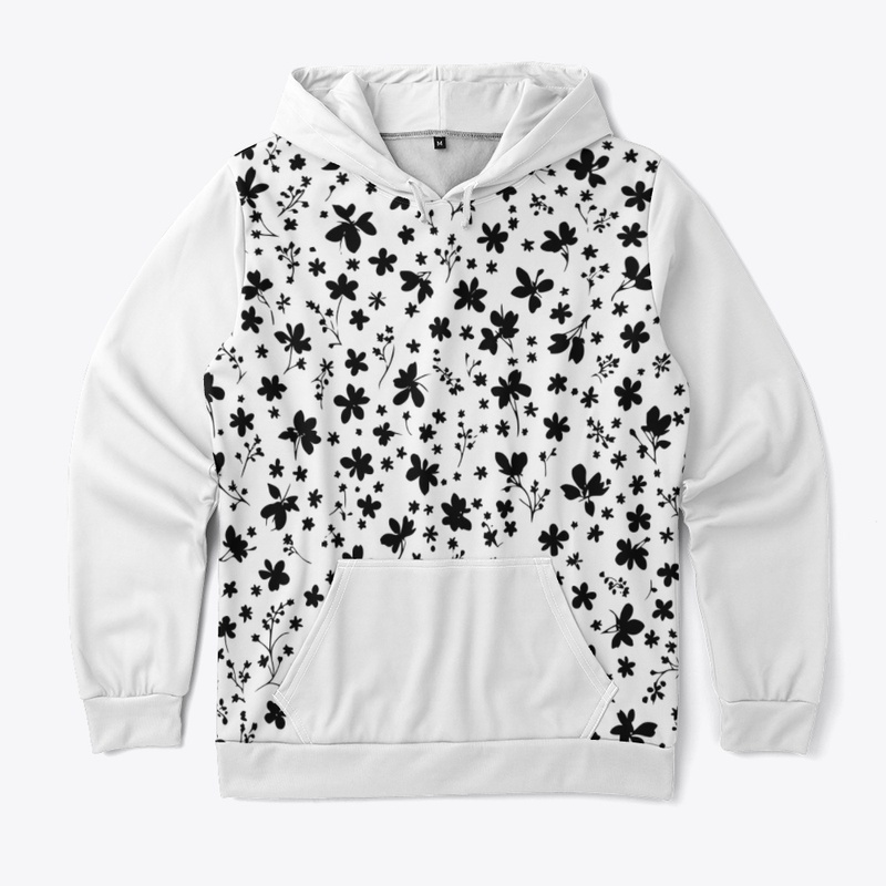 Midnight Floral All-Over Hoodie