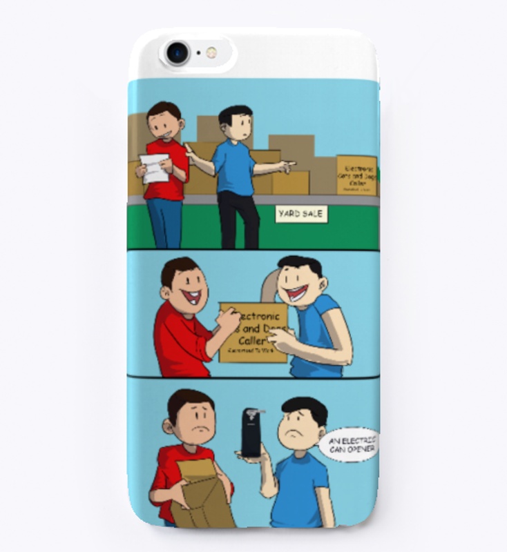Comic strip case