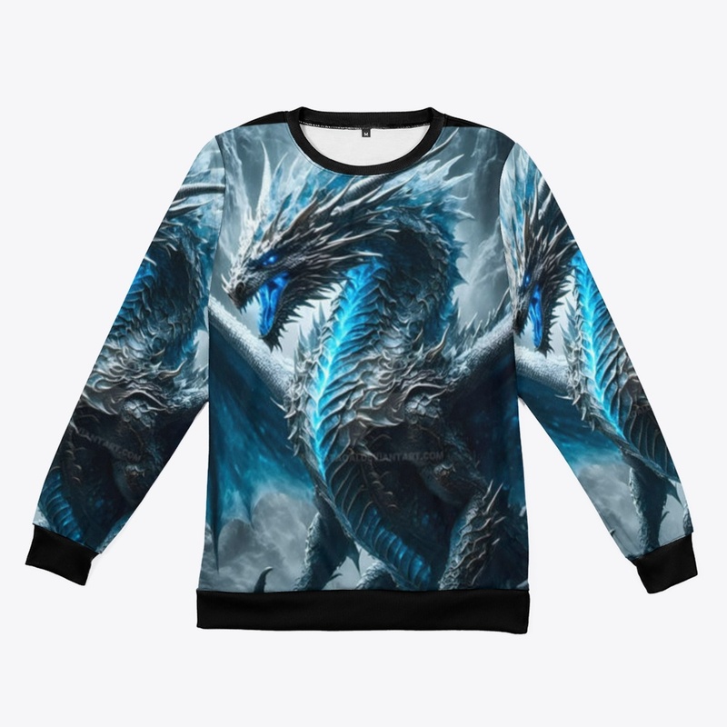 Classic dragon full hands T-shirt