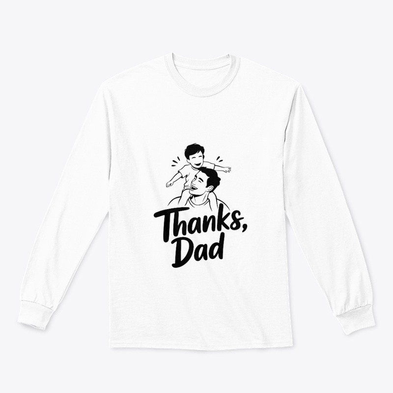 Thanks Dad – Heartfelt Typography Design