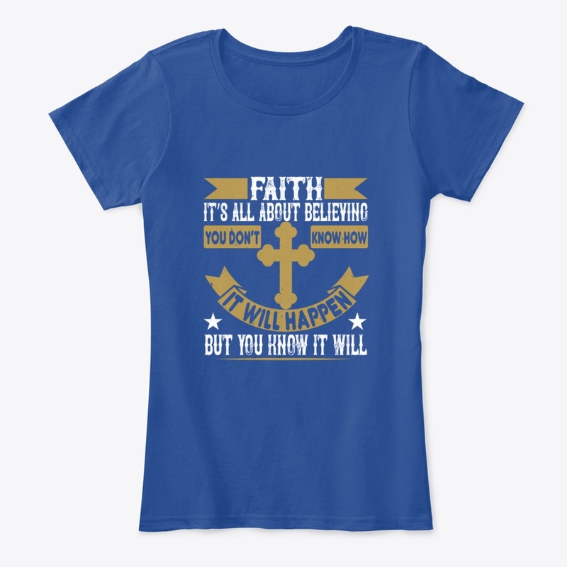 Faith is all about believing 