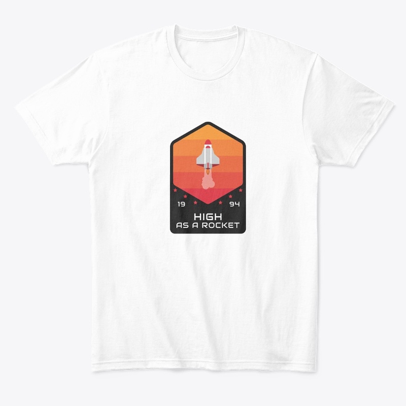 High as a Rocket | Unisex T-shirt 