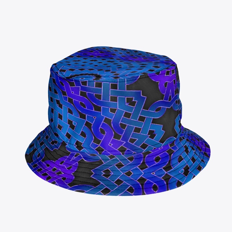 Blue Celtic Knot Kaleidoscope