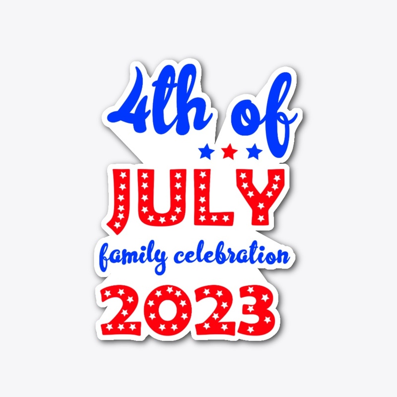 4th of July Celebration 2023 shirt