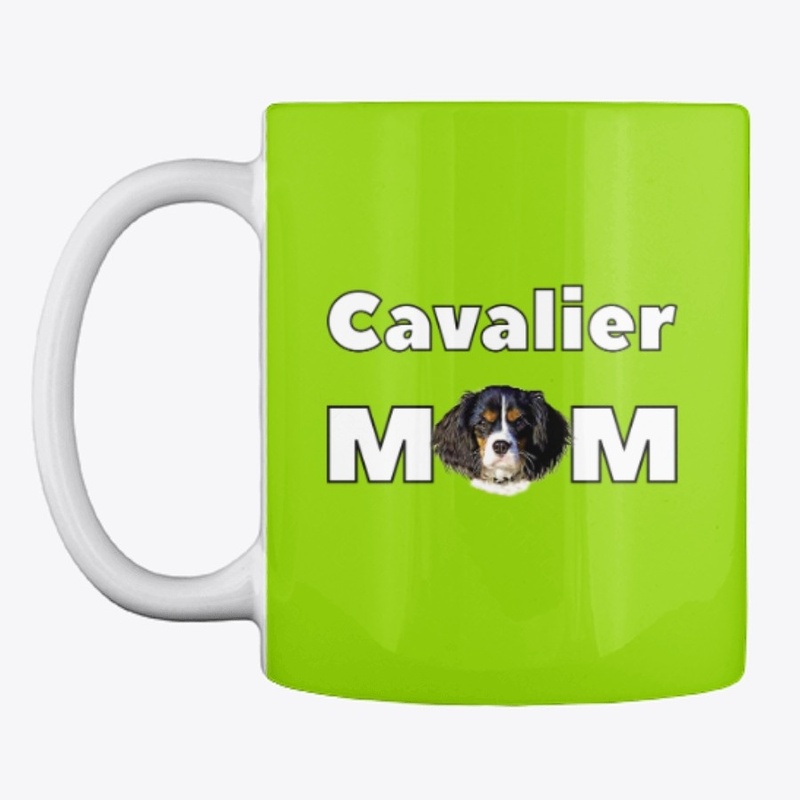 Tri-Colored Cavalier Mom