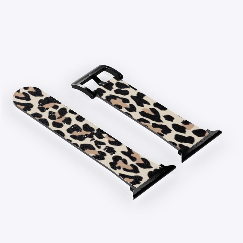 Tiger Print Apple Watch Straps