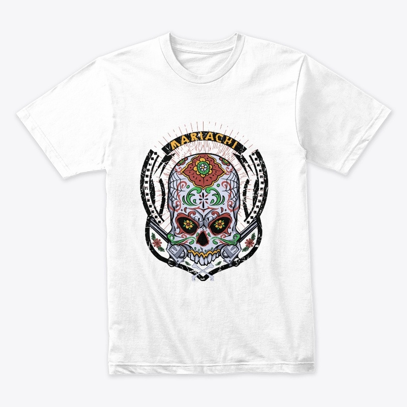 Craze Uk | Mariachi Skull Tees