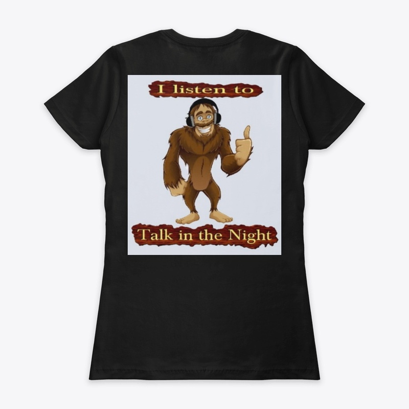 TITN Bigfoot listens Women's Apparel