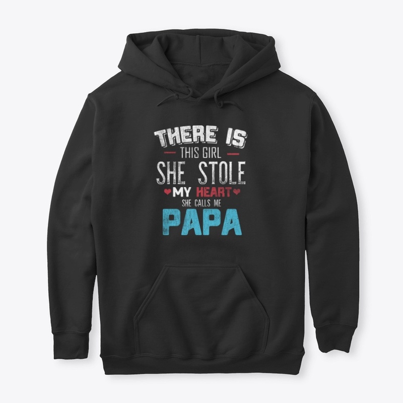 Papa Daughter Funny Fathers Day T Shirt