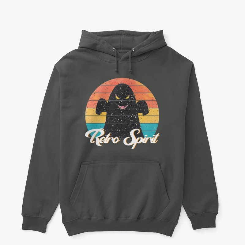Retro And Vintage Spooky Halloween Ghost