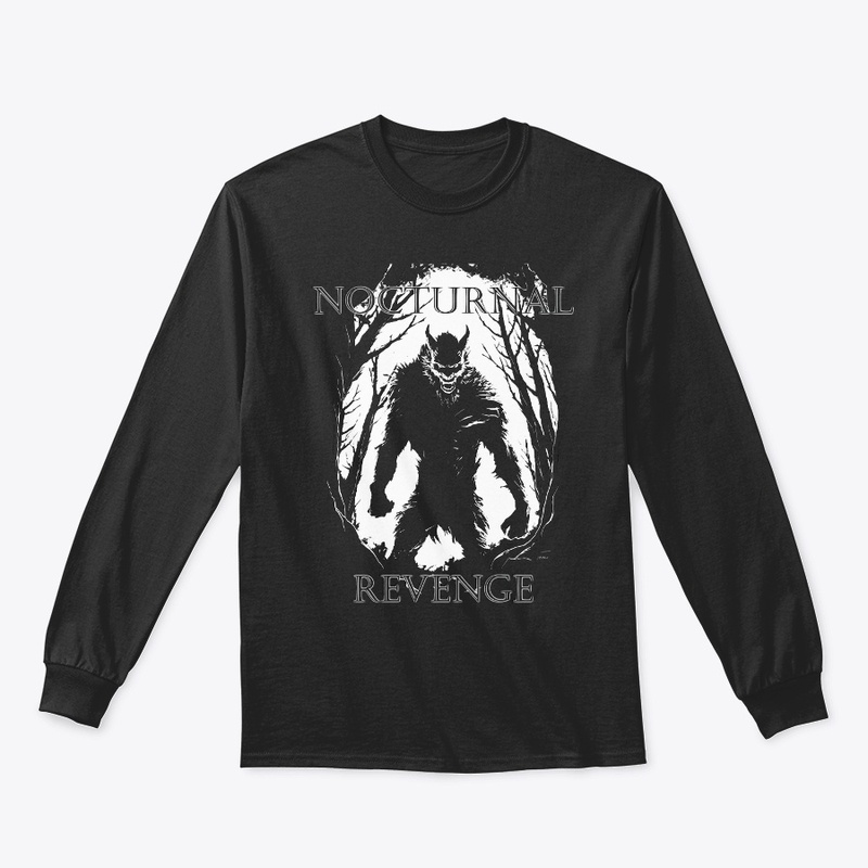 Nocturnal Revenge Werewolf Silhouette