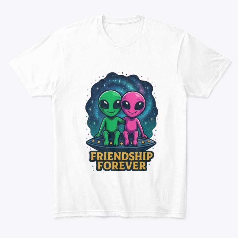 Friendship Forever – Alien Buddies Print