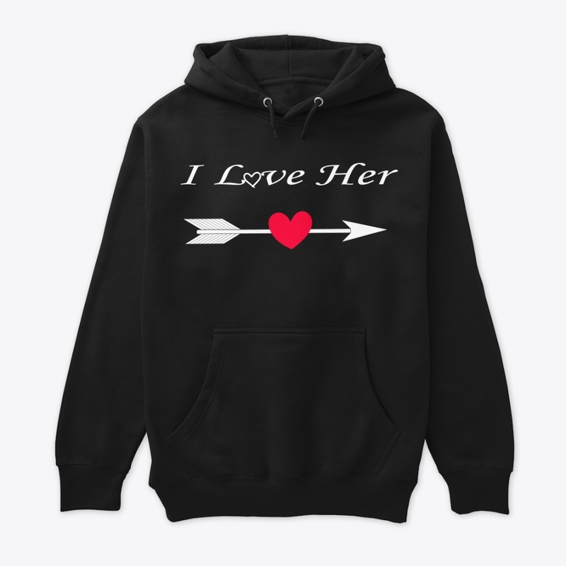 shirt i love her and him
