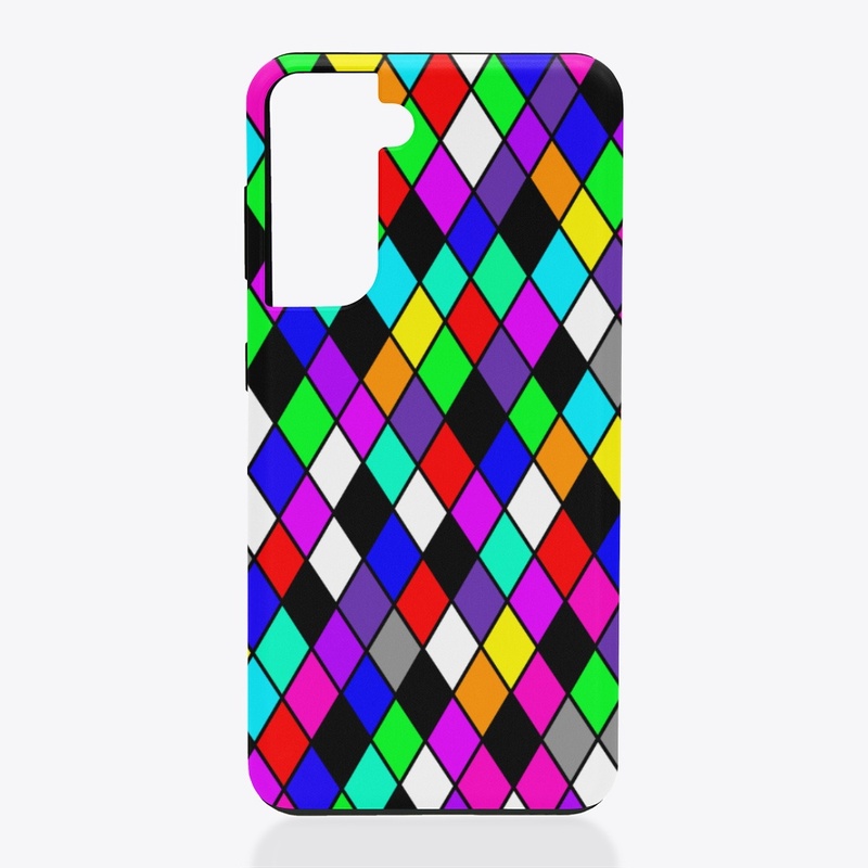 Colorful Diamonds Phone cover