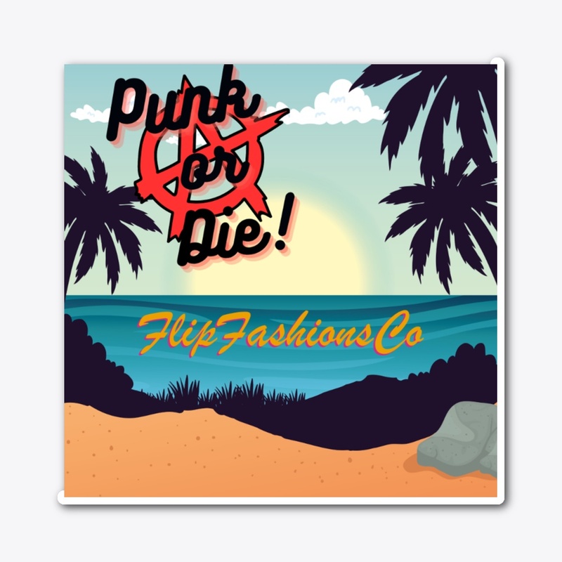 PunkorDie FlipFashionsCo sunset beach