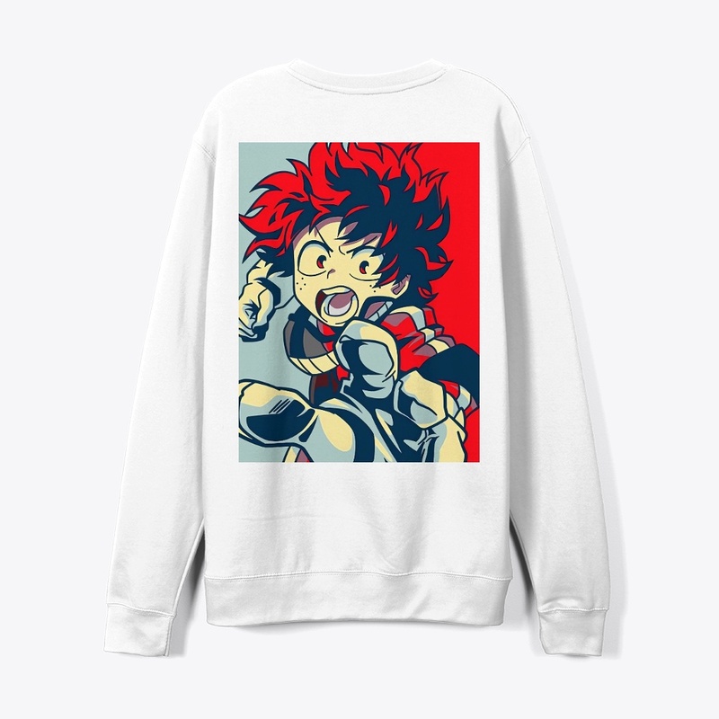 ANIME BACKPRINT (DEKU)
